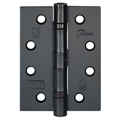 14112 Frisco Eclipse Ball Bearing Hinge Grade 11 Fire Rated 102mm x 76mm Pack of 2 Black Stainless Steel