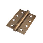 14854 Frisco Eclipse Ball Bearing Hinge Grade 13 Fire Rated 102mm x 76mm Pack of 2 Antique Bronze
