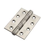 14854 Frisco Eclipse Ball Bearing Hinge Grade 13 Fire Rated 102mm x 76mm Pack of 2 Satin Stainless Steel