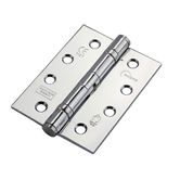 14934 Frisco Eclipse Ball Bearing Hinge Grade 11 Fire Rated 102mm x 76mm Pack of 2 Polished Chrome Plated