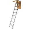 Youngman Telescopic Loft Ladder with Automatic Locking System - 2.9m
