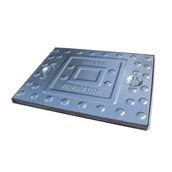 EJ Galvanised Steel Access Manhole Cover and Frame - 17 Tonne