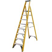 Youngman 8 Tread S400 GRP Trade Platform Step Ladder - BS EN 131