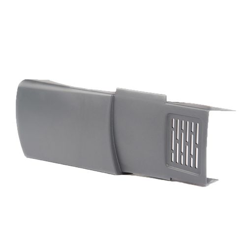 99117 Timloc Dry Fix Verge Right Hand Piece for Profiled Tiles   Grey 