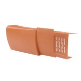 99118 Timloc Dry Fix Verge Right Hand Piece for Profiled Tiles   Terracotta 