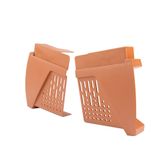 99127 Timloc Dry Fix Verge Eaves Closer Pack Left & Right Hand Terracotta