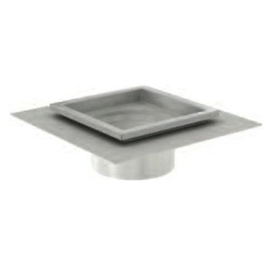 aco gully 157 304 stainless steel square top drainage