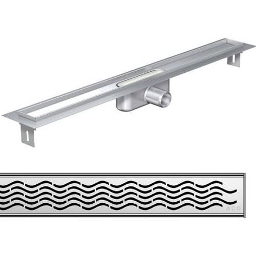 aco shower wet room channel drain water grating
