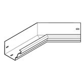 aluminium gx pressed moulded gutter 135dg int angle