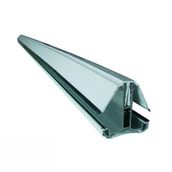Ariel Self-Supporting Polycarbonate Roofing Intermediate Bar in White