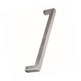 atlantic aph45019sqsss mitred pull handle satin stainless steel