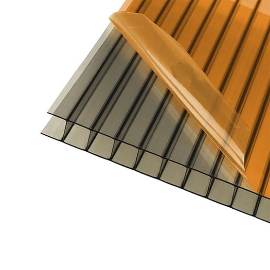 axiome 10mm bronze polycarbonate roof sheet