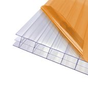 Axiome 16mm Clear Triplewall Polycarbonate Roof Sheet