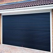 Birkdale Premium Black Roller Garage Door