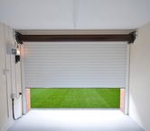 Birkdale Premium White Roller Garage Door indoor