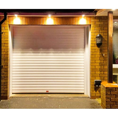 Birkdale Premium White Roller Garage Door single classic home