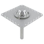 Blucher Stainless Steel Vertical Roof Drain Outlet for Bitumen Roof