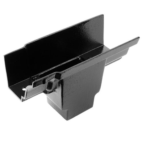 cast aluminium guttering moulded square running outlet 
