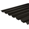 Cladco 34/1000 Box Profile PVC Plastisol 0.7mm Metal Roof Sheet in Anthracite Grey