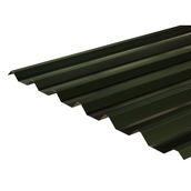 Cladco 34/1000 Box Profile Polyester Paint Coated 0.7mm Metal Roof Sheet in Juniper Green