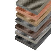 Cladco Solid Bullnose Composite Decking Board - 4m