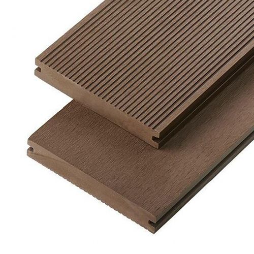 cladco wpc solid decking board coffee