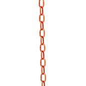 Copper Guttering Solid Square Ring Chain (Pack of 10 for a 2.5m Drop)