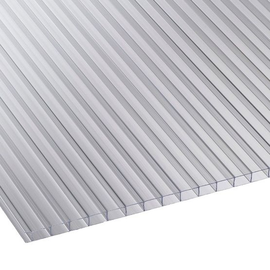 corotherm twinwall 10mm clear polycarbonate roof sheet