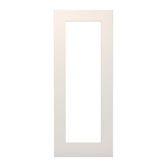 Deanta Denver Shaker White Primed Clear Glazed Internal Door