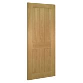 deanta eton oak door angle