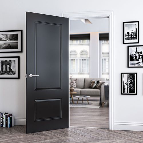Deanta Hue Finish Service for Standard Primed Doors - Black