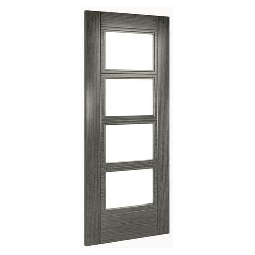 deanta montreal internal dark grey ash glazed door angled