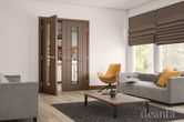 deanta seville glazed walnut door living room lifestyle