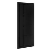 deanta urban brixton black solid internal door angle