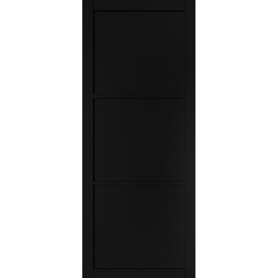 deanta urban camden black solid internal door