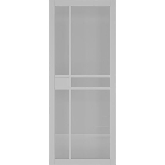 deanta urban dalston white clear glazed internal door