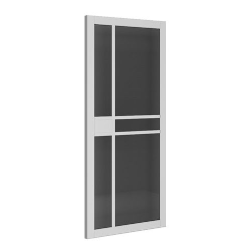 deanta urban dalston white tinted glazed internal door angle