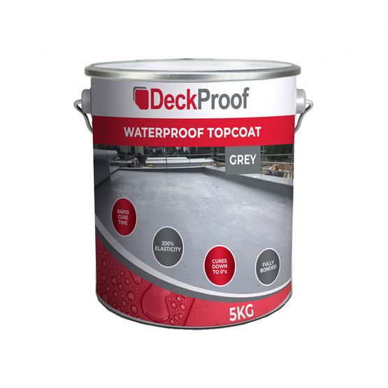 deckproof waterproof Top coat 5kg grey v2
