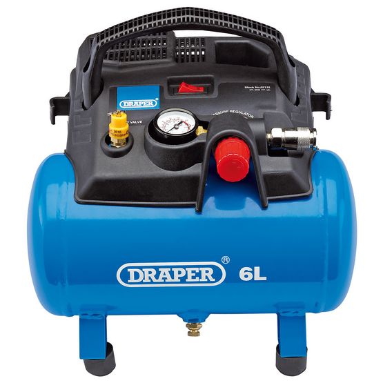 draper oil free air compressor primary
