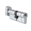 Eclipse Euro Cylinder 6 Pin Lock with Thumbturn 70mm - Satin Chrome