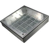 EcoGrid Aluminium Double-Seal Recess 48mm Manhole Cover