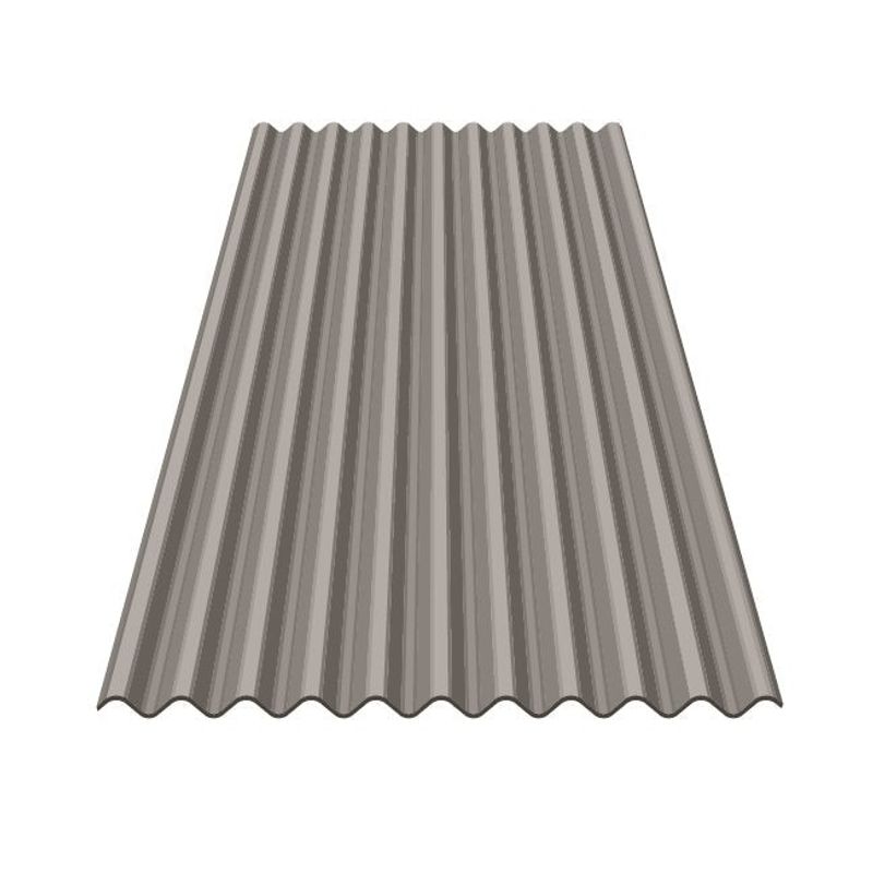 Eternit Profile 3" Fibre Cement Roof Sheet Natural Grey | Roofing