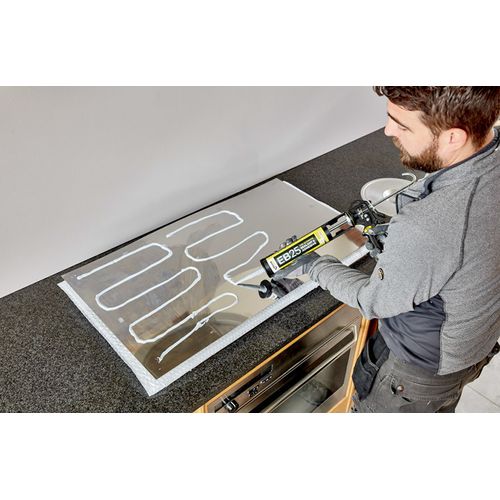 everbuild eb25 granite worktop kitchen splash back application