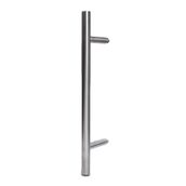 Fab & Fix Stainless Steel External Inline Bar Door Handle - Single