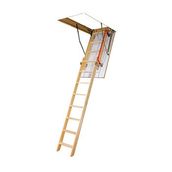 Fakro LDK Sliding Section Wooden Loft Ladder