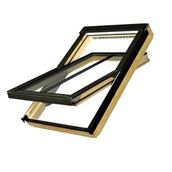 FAKRO FTP-V/C Pine Recessed Conservation Roof Window for Plain Tiles