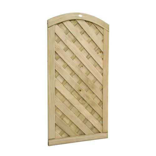 Forest Gardens Europa Dome Gate 6ft (1.83m high) angled