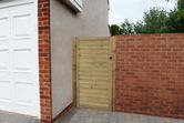 Forest Gardens Horizontal Tongue & Groove Gate 6ft (1.83m high) lifestyle