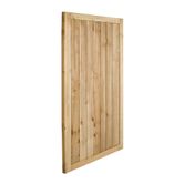 Forest Gardens Pressure Treated Featheredge Gate 6ft (1.80m high) angle