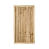 Forest Garden Pressure Treated Feather Edge Gate - 6ft (1.8m x 0.92m)